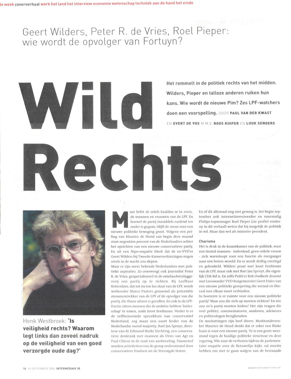 Artikel "Wild Rechts" wordt geladen: 320 kb